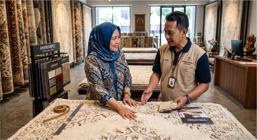 Tips memilih toko jual karpet terpercaya di Indonesia
