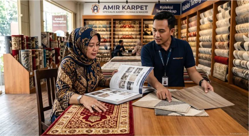 Cara memilih penjual karpet terdekat yang terpercaya