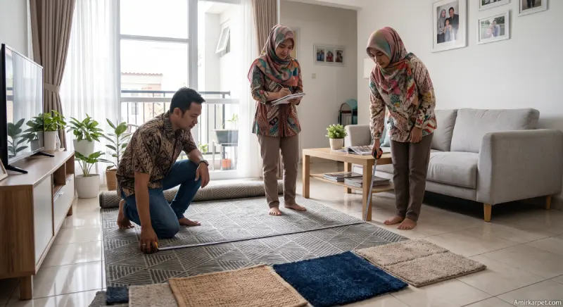 Tips memilih karpet IKEA sesuai ukuran ruang tamu