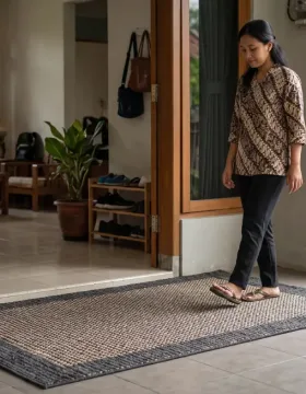 Keset karpet untuk rumah dan usaha di Indonesia