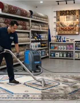 Laundry karpet terdekat dengan layanan deep cleaning profesional di rumah Indonesia